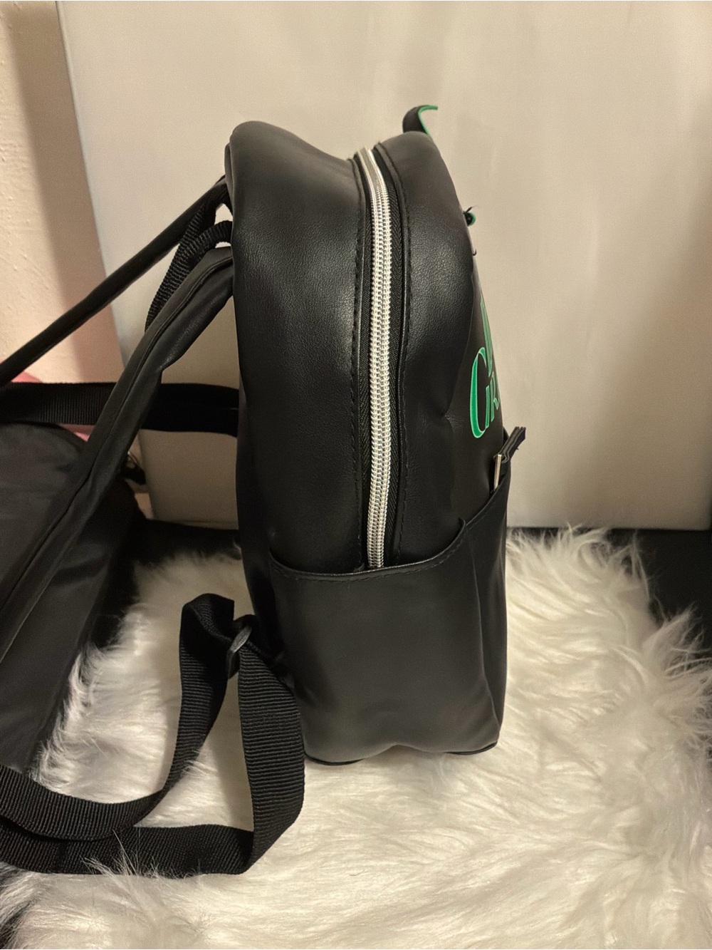 Wicked 'Defy Gravity' Black & Green Mini Backpack - Picture 6 of 7
